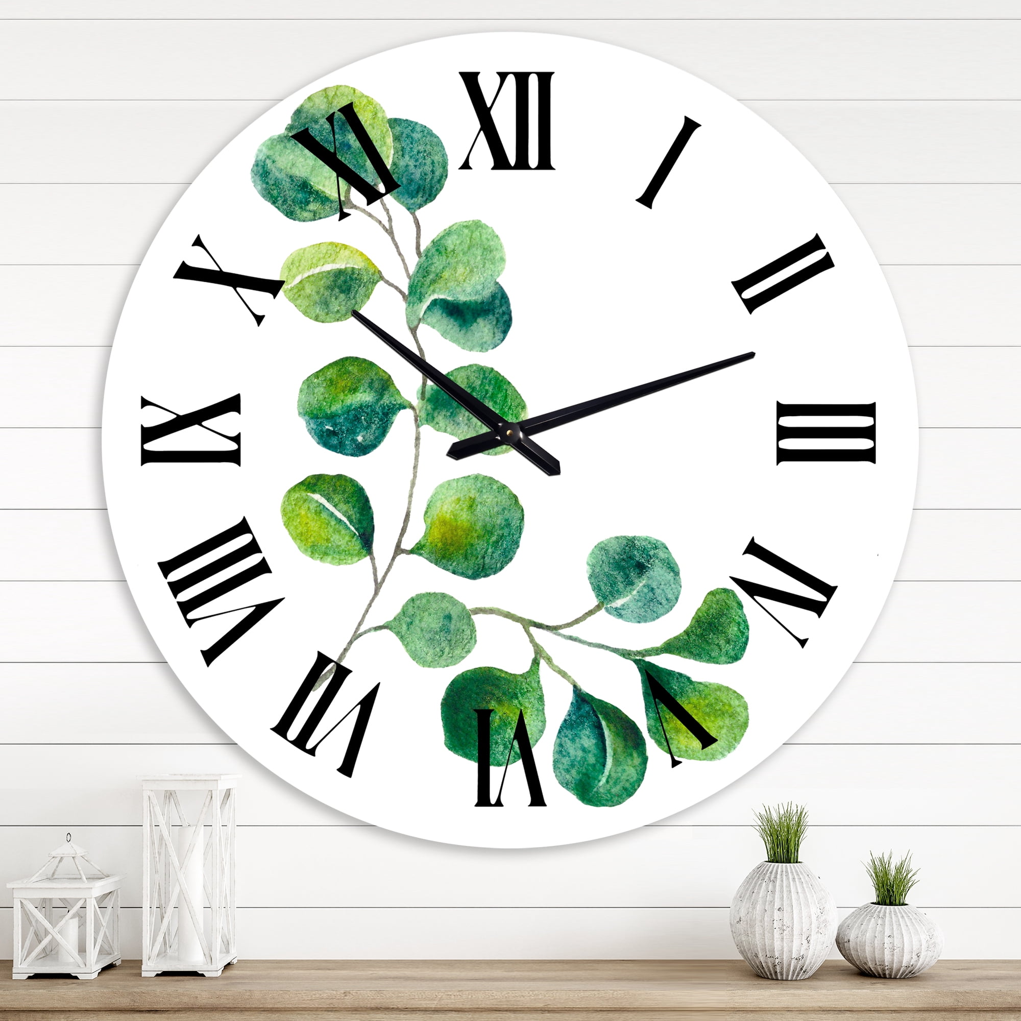 Designart 1 in Quartz Traditional Wall Clock