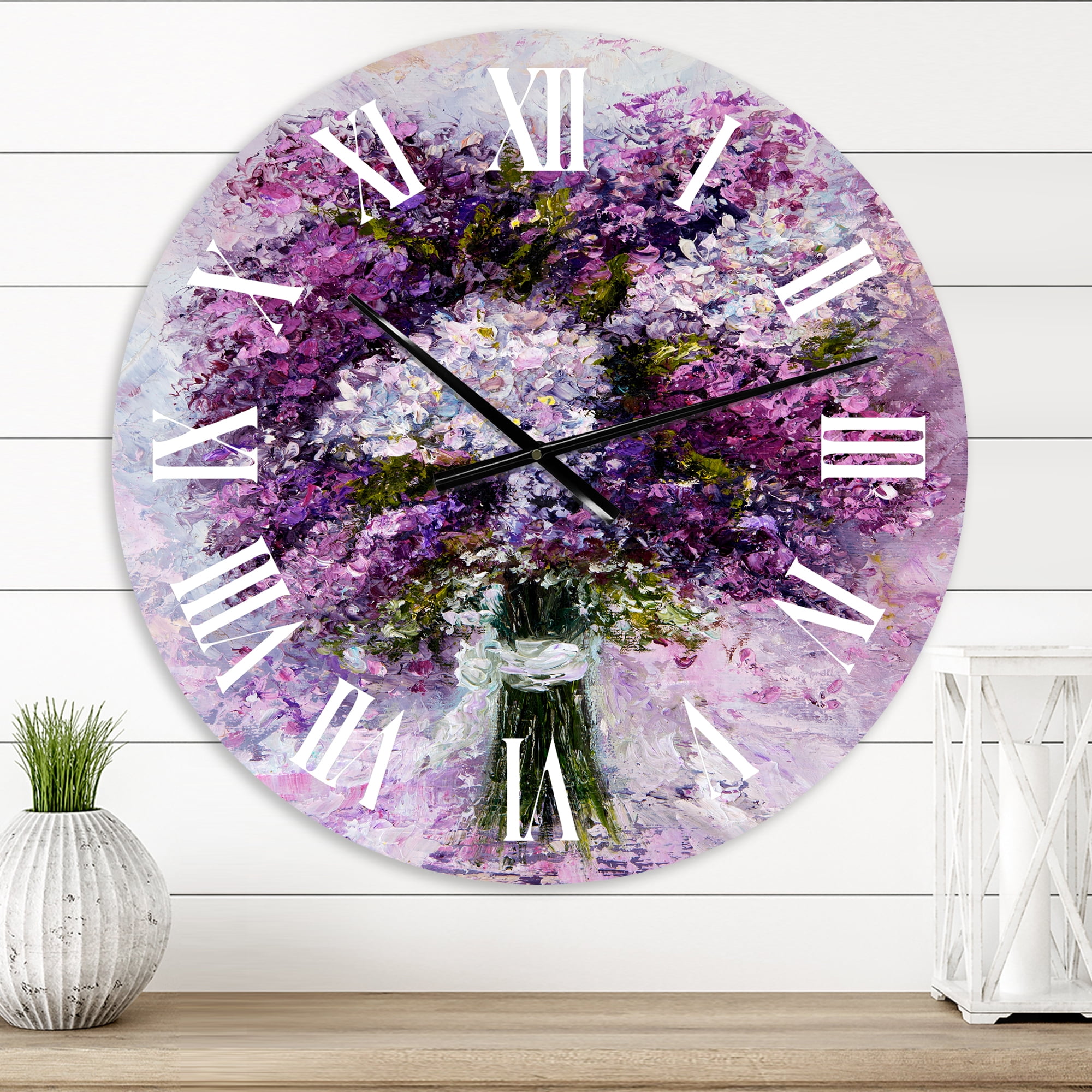 Designart 1 in Quartz Traditional Wall Clock