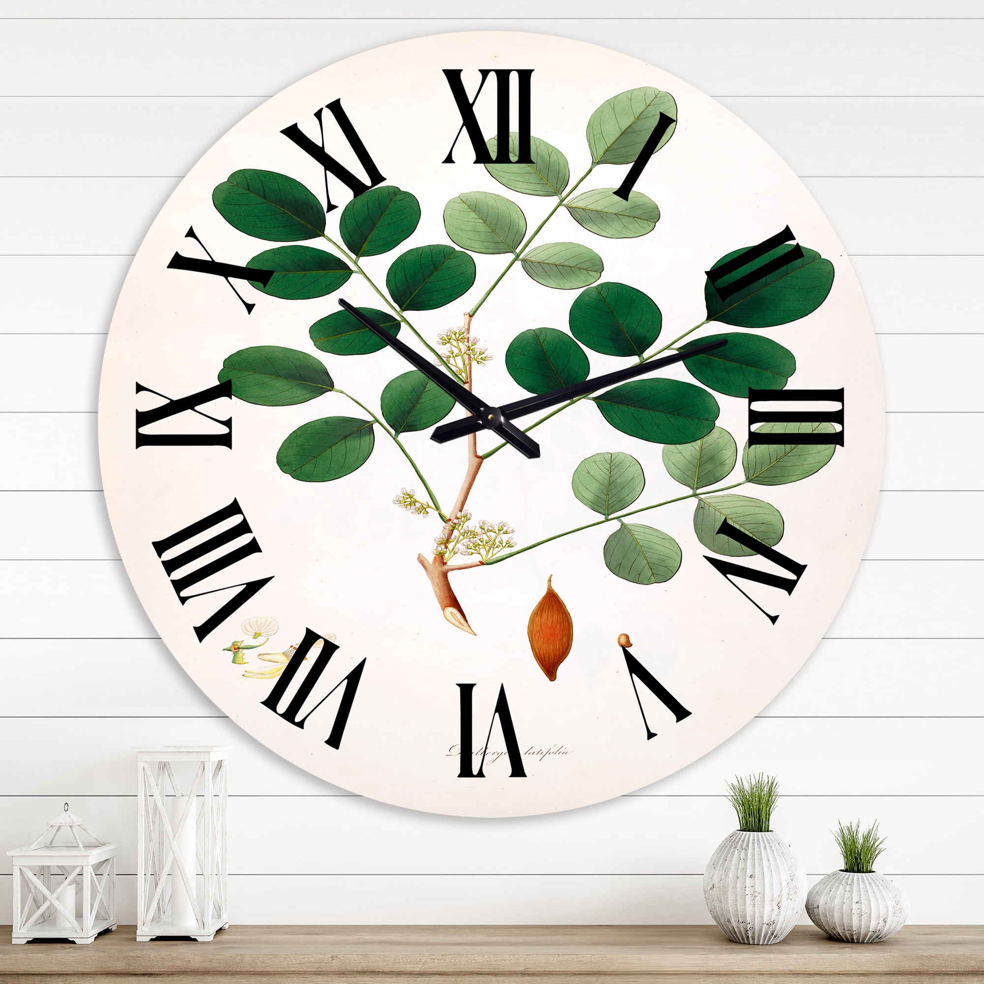 Designart 1 in Quartz Traditional Wall Clock