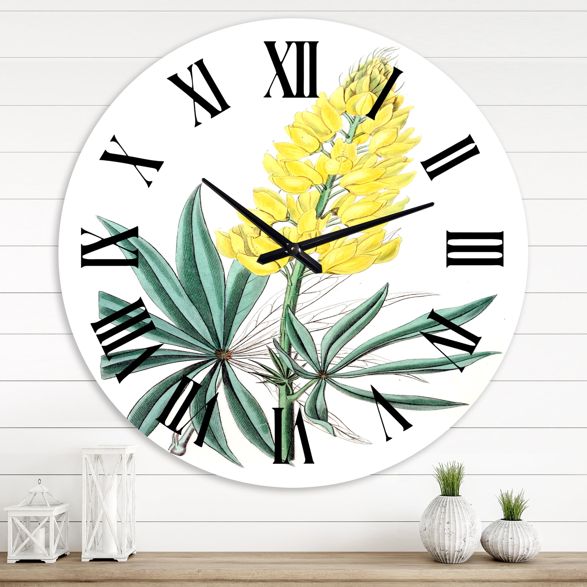 Designart 1 in Quartz Traditional Wall Clock