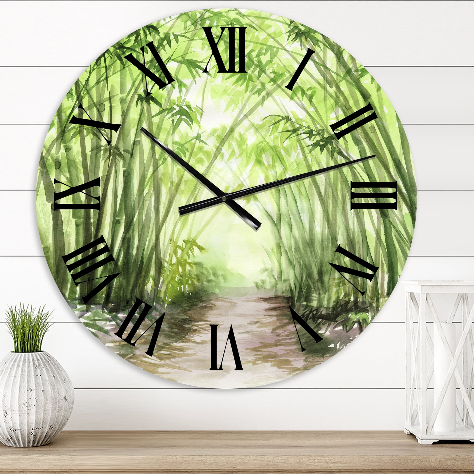 Designart 1 in Quartz Traditional Wall Clock