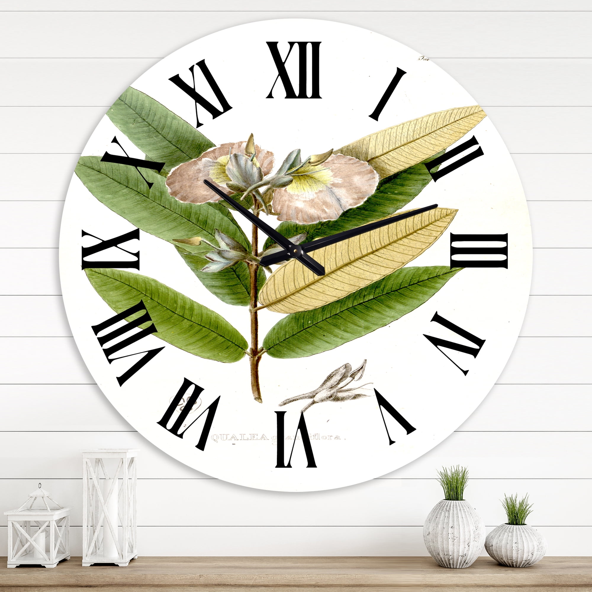 Designart 1 in Quartz Traditional Wall Clock