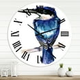 thumbnail image 1 of Designart 1 in Quartz Traditional Wall Clock, 1 of 5