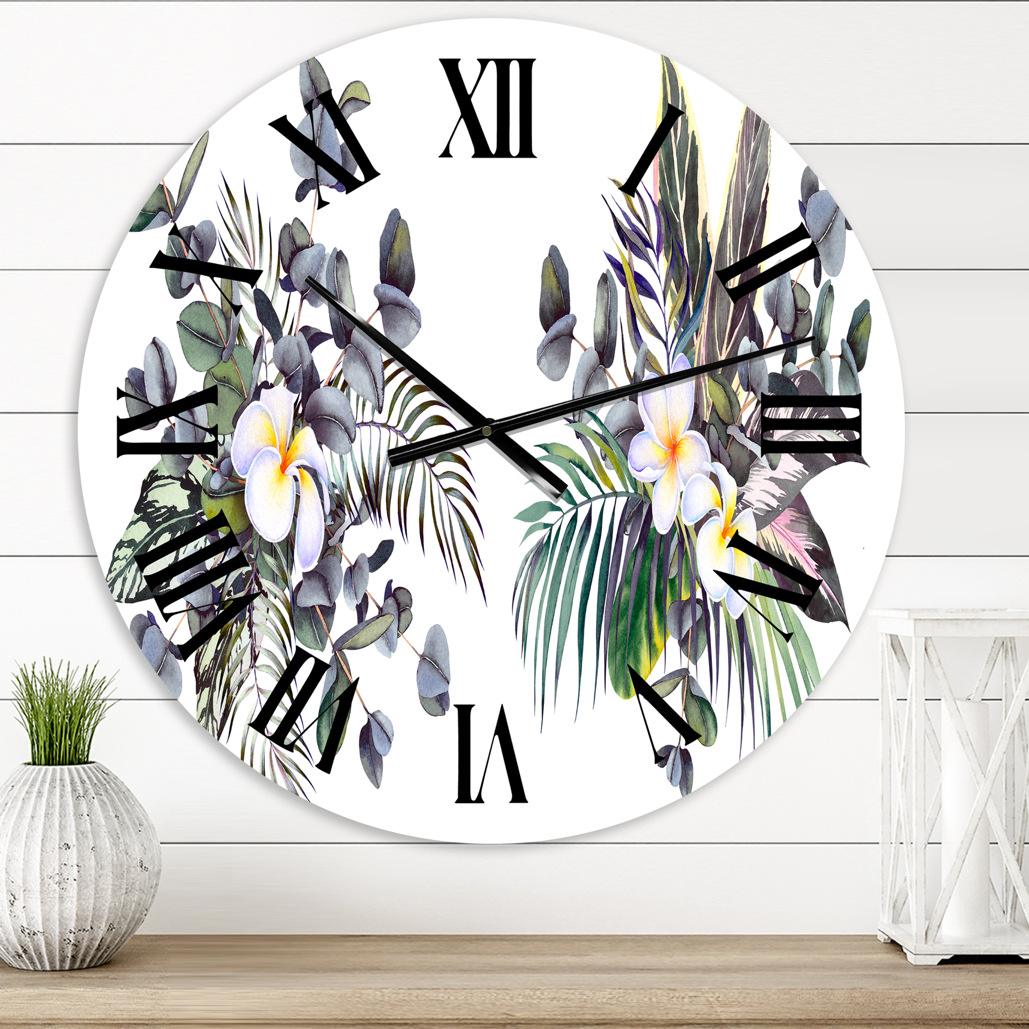 Designart 1 in Quartz Traditional Wall Clock