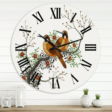Designart 1 in Quartz Traditional Wall Clock