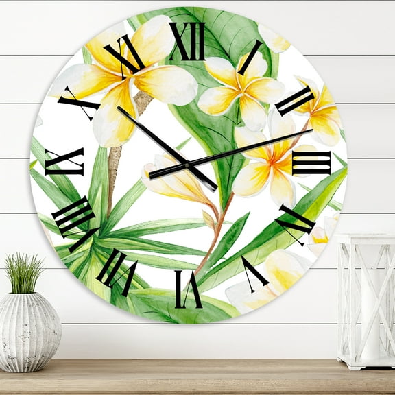 Designart 1 in Quartz Traditional Wall Clock