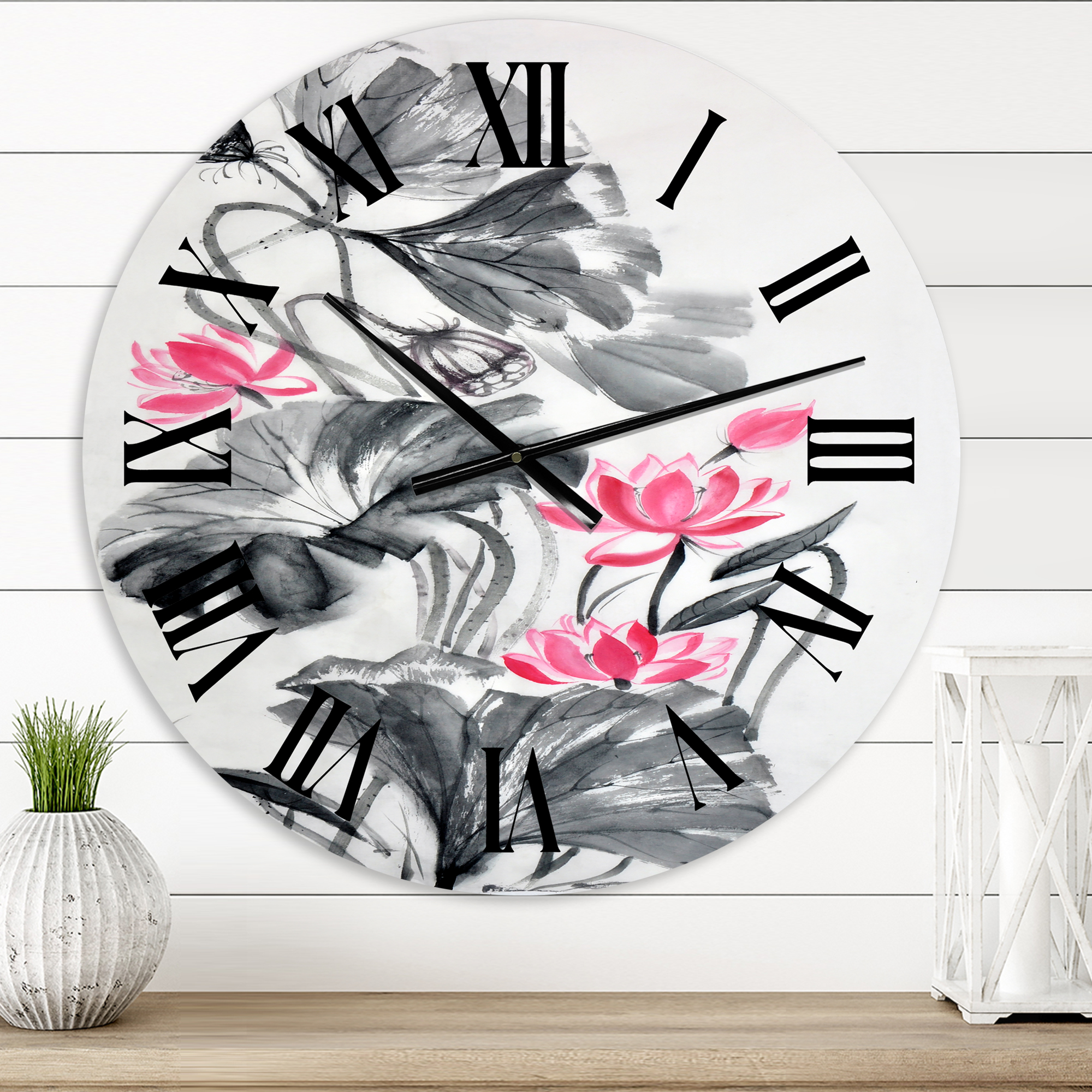 Designart 1 in Quartz Traditional Wall Clock