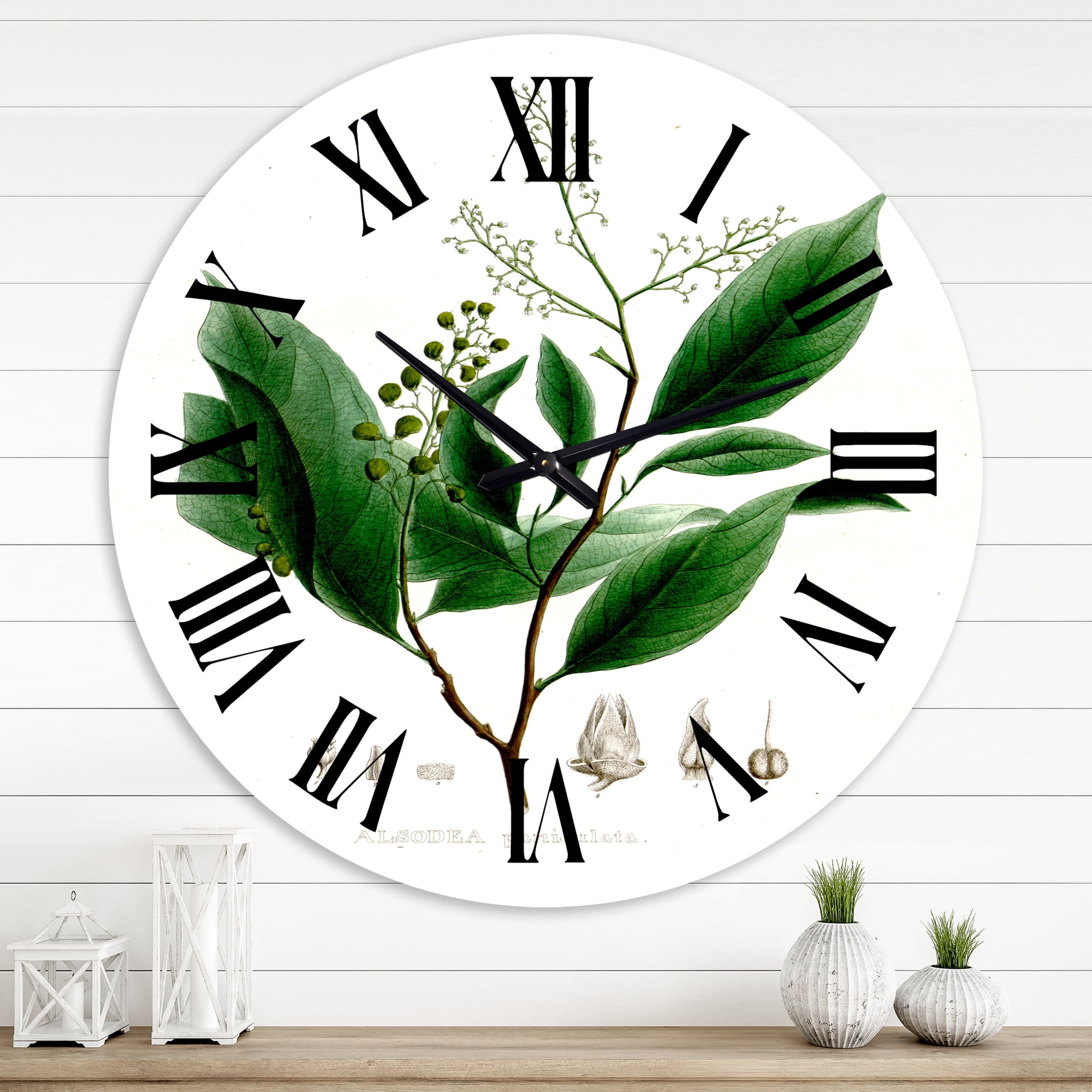 Designart 1 in Quartz Traditional Wall Clock