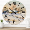 thumbnail image 1 of Designart 1 in Quartz Traditional Wall Clock, 1 of 5