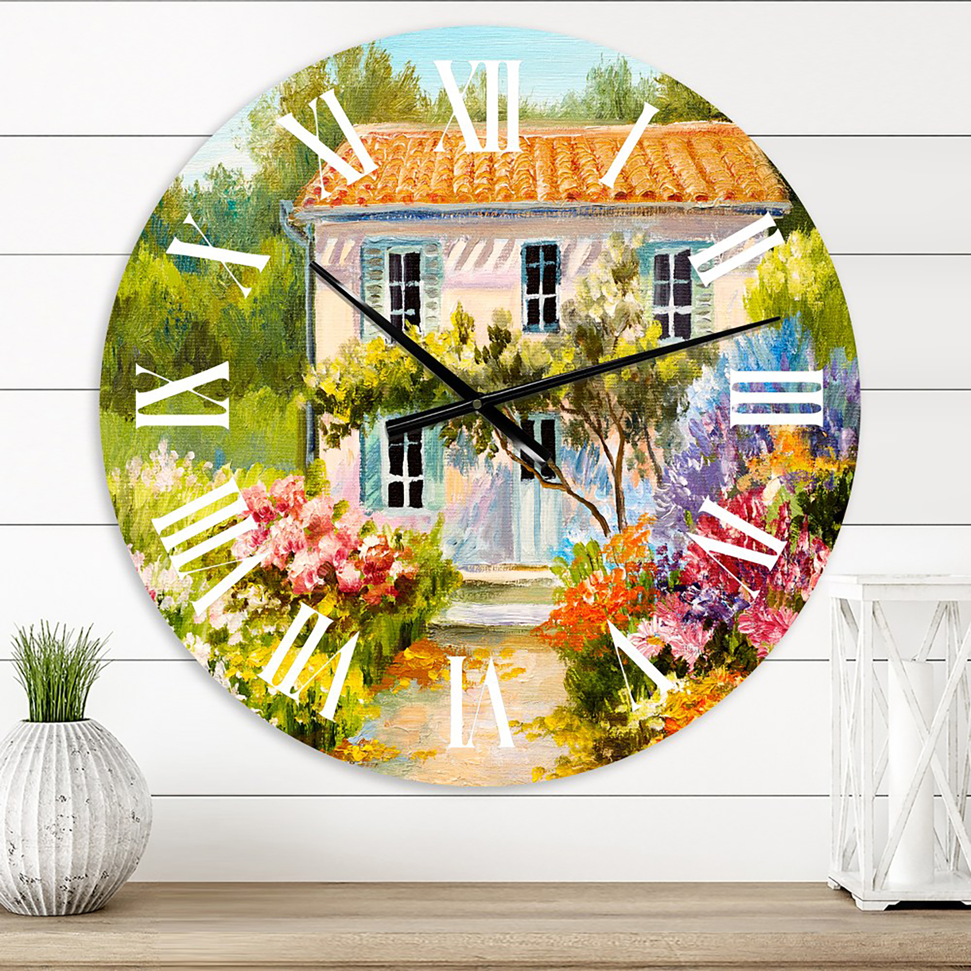 Designart 1 in Quartz Traditional Wall Clock