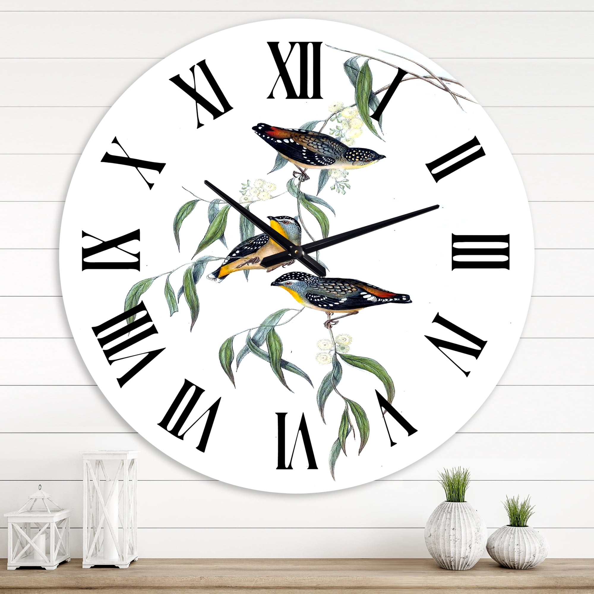 Designart 1 in Quartz Traditional Wall Clock