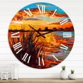 thumbnail image 1 of Designart 1 in Quartz Traditional Wall Clock, 1 of 2