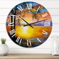 thumbnail image 1 of Designart 1 in Quartz Traditional Wall Clock, 1 of 5