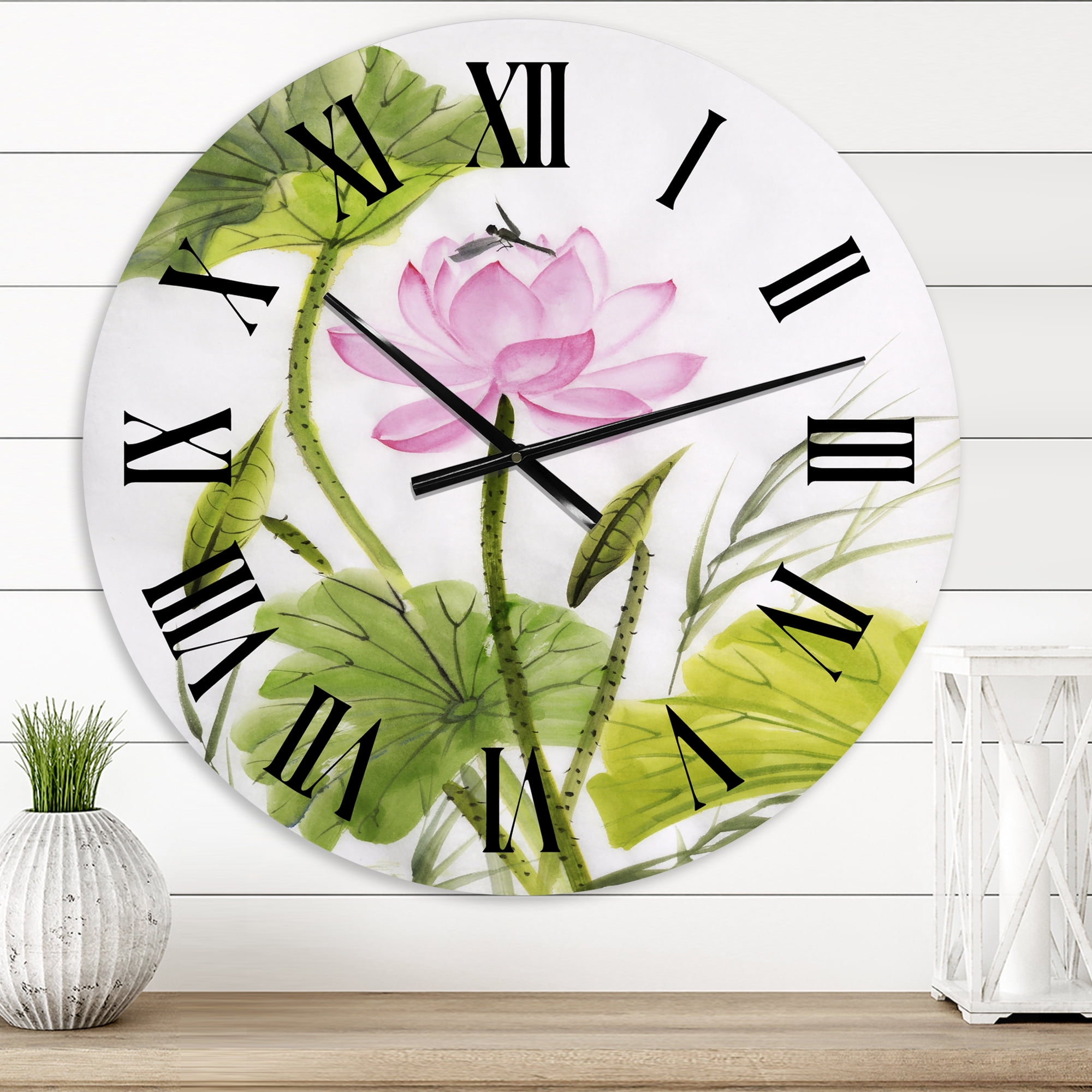 Designart 1 in Quartz Traditional Wall Clock