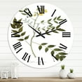 thumbnail image 1 of Designart 1 in Quartz Traditional Wall Clock, 1 of 5
