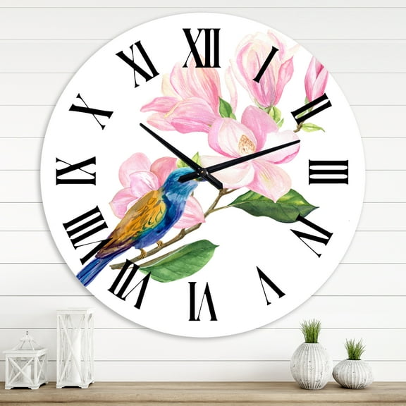 Designart 1 in Quartz Traditional Wall Clock