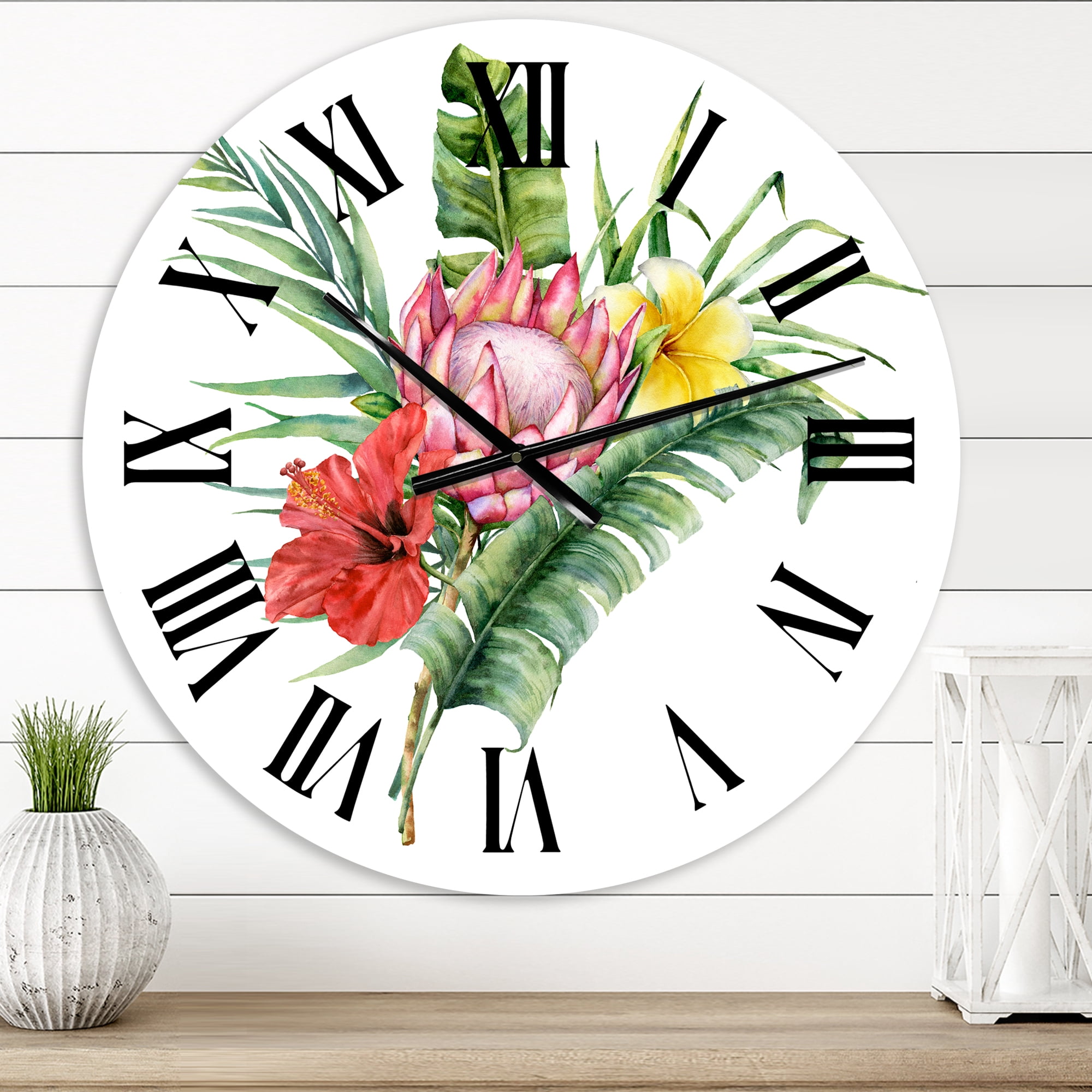 Designart 1 in Quartz Traditional Wall Clock