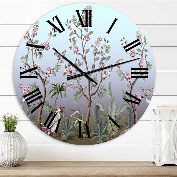 Designart 1 in Quartz Traditional Wall Clock