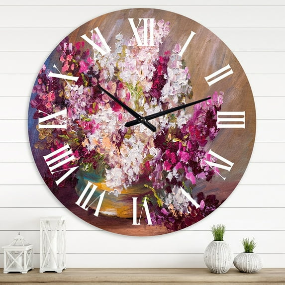 Designart 1 in Quartz Traditional Wall Clock