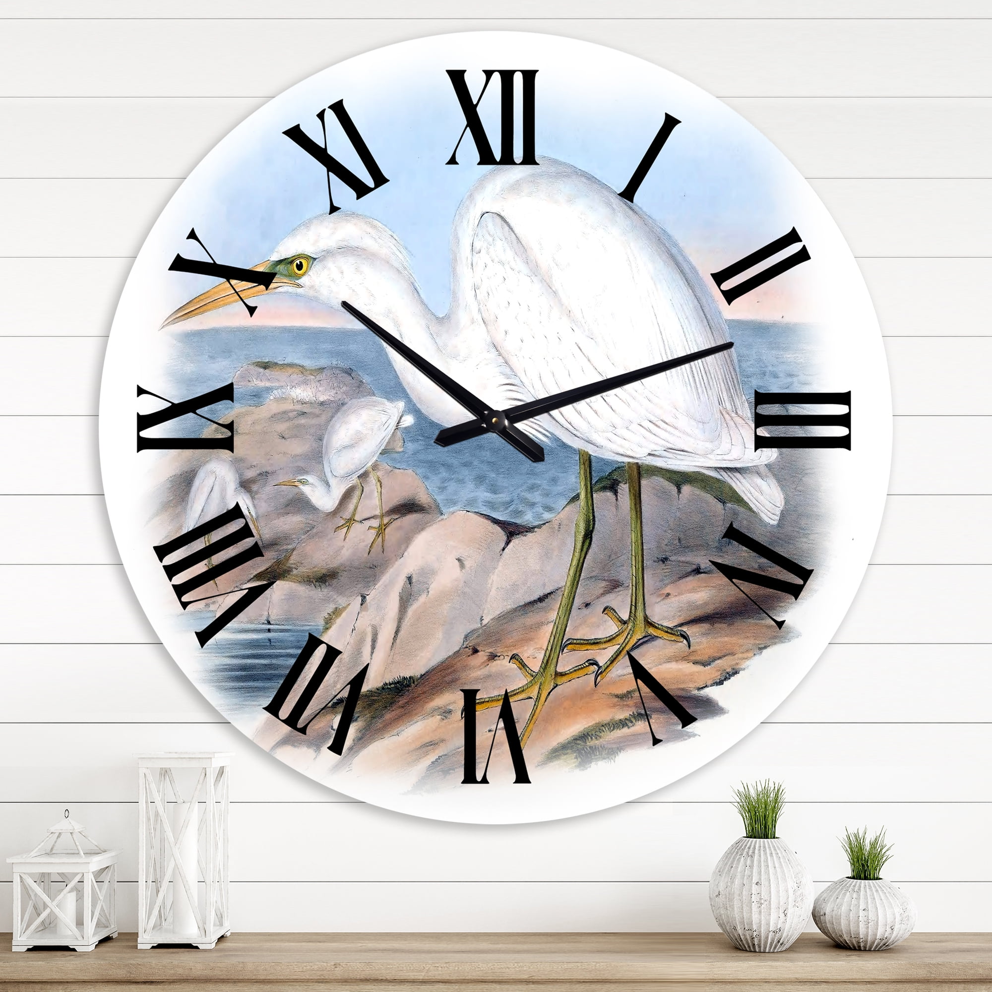 Designart 1 in Quartz Traditional Wall Clock