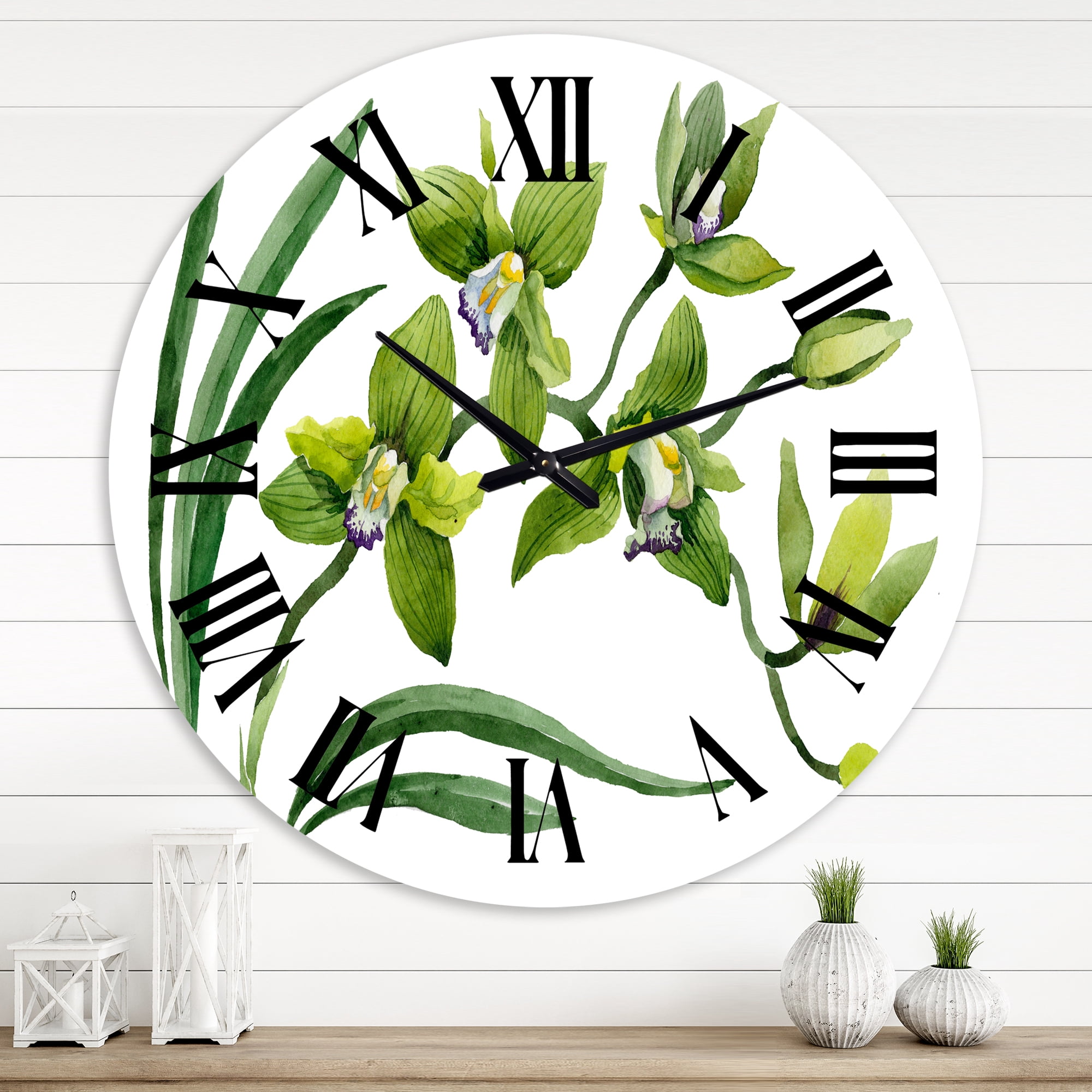 Designart 1 in Quartz Traditional Wall Clock