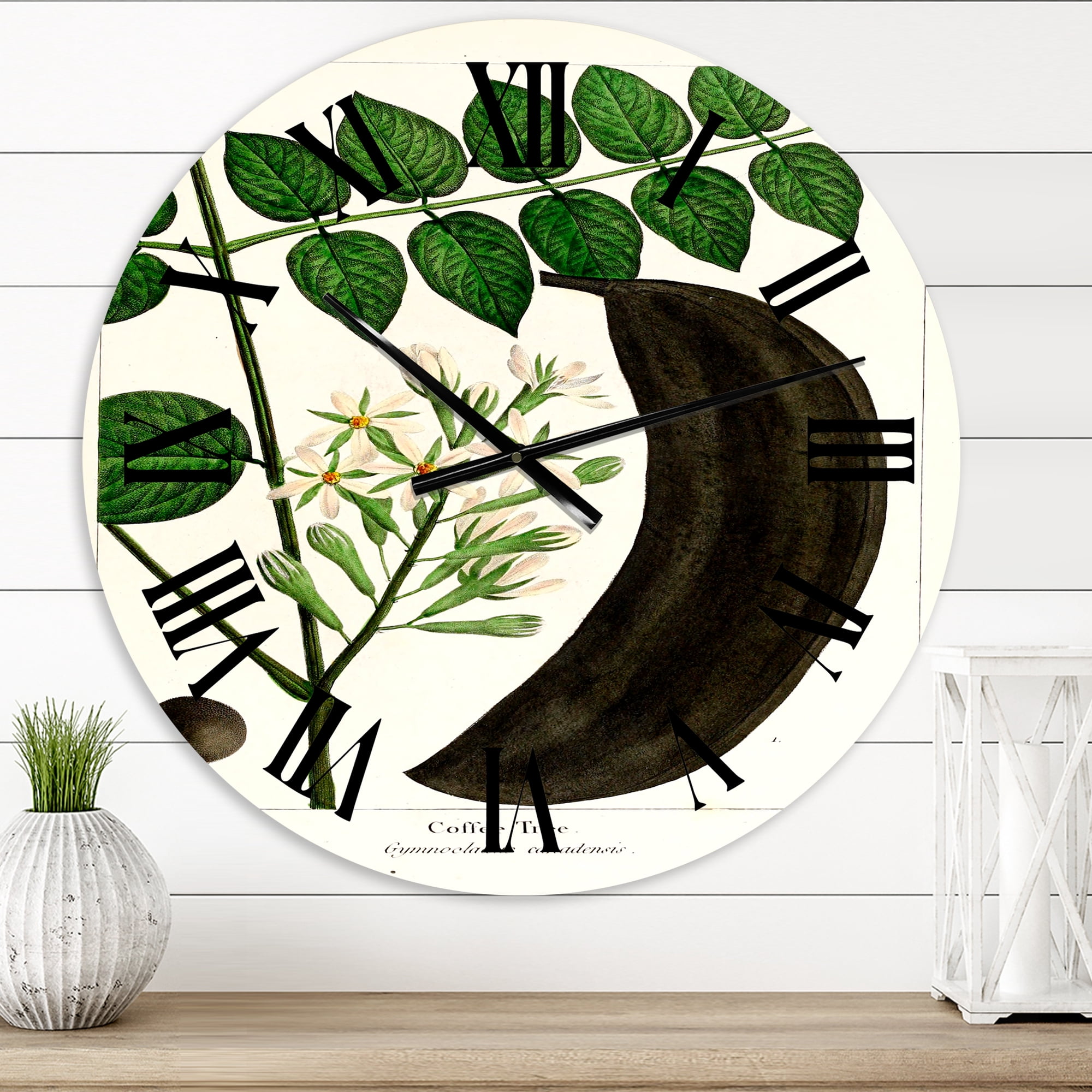 Designart 1 in Quartz Traditional Wall Clock