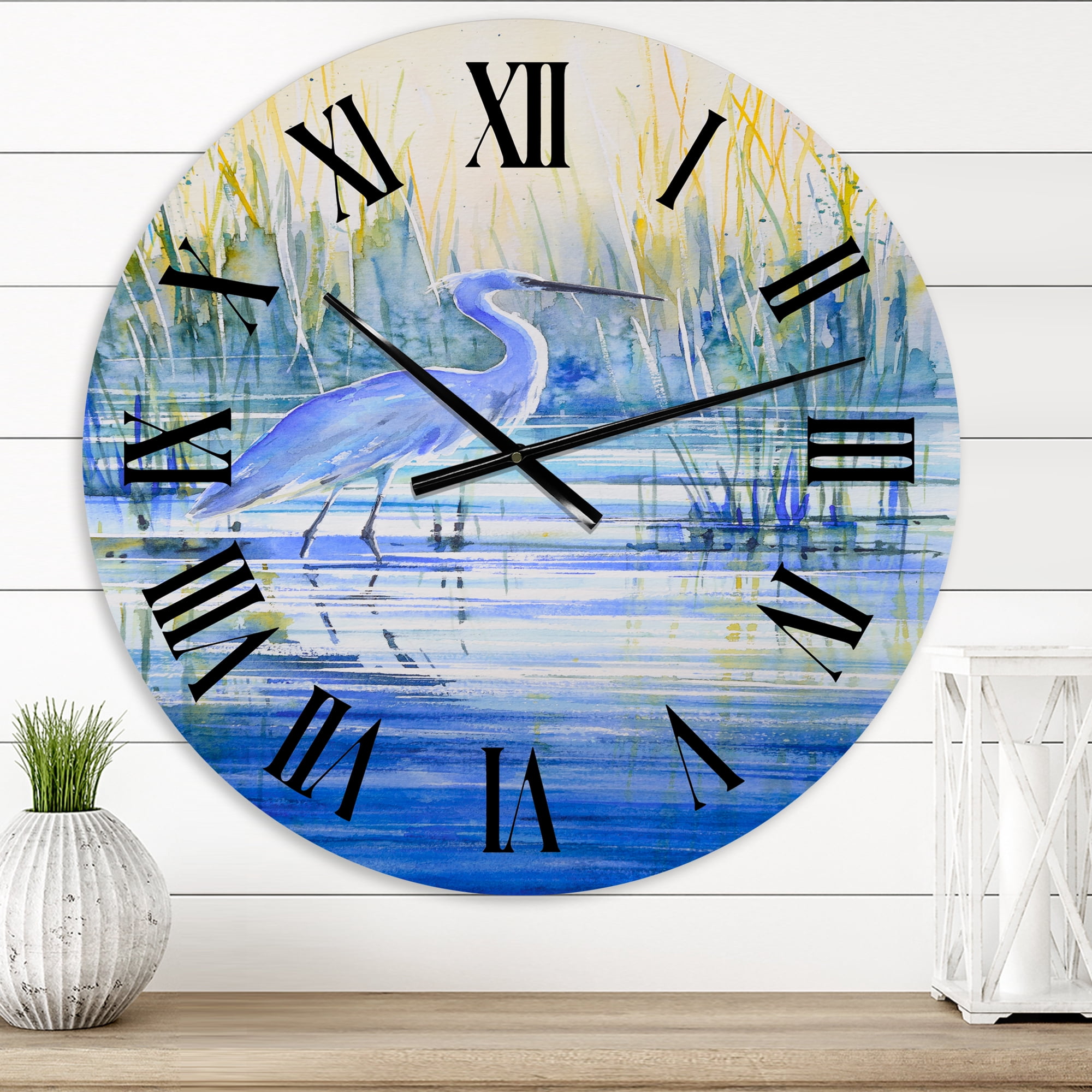 Designart 1 in Quartz Traditional Wall Clock