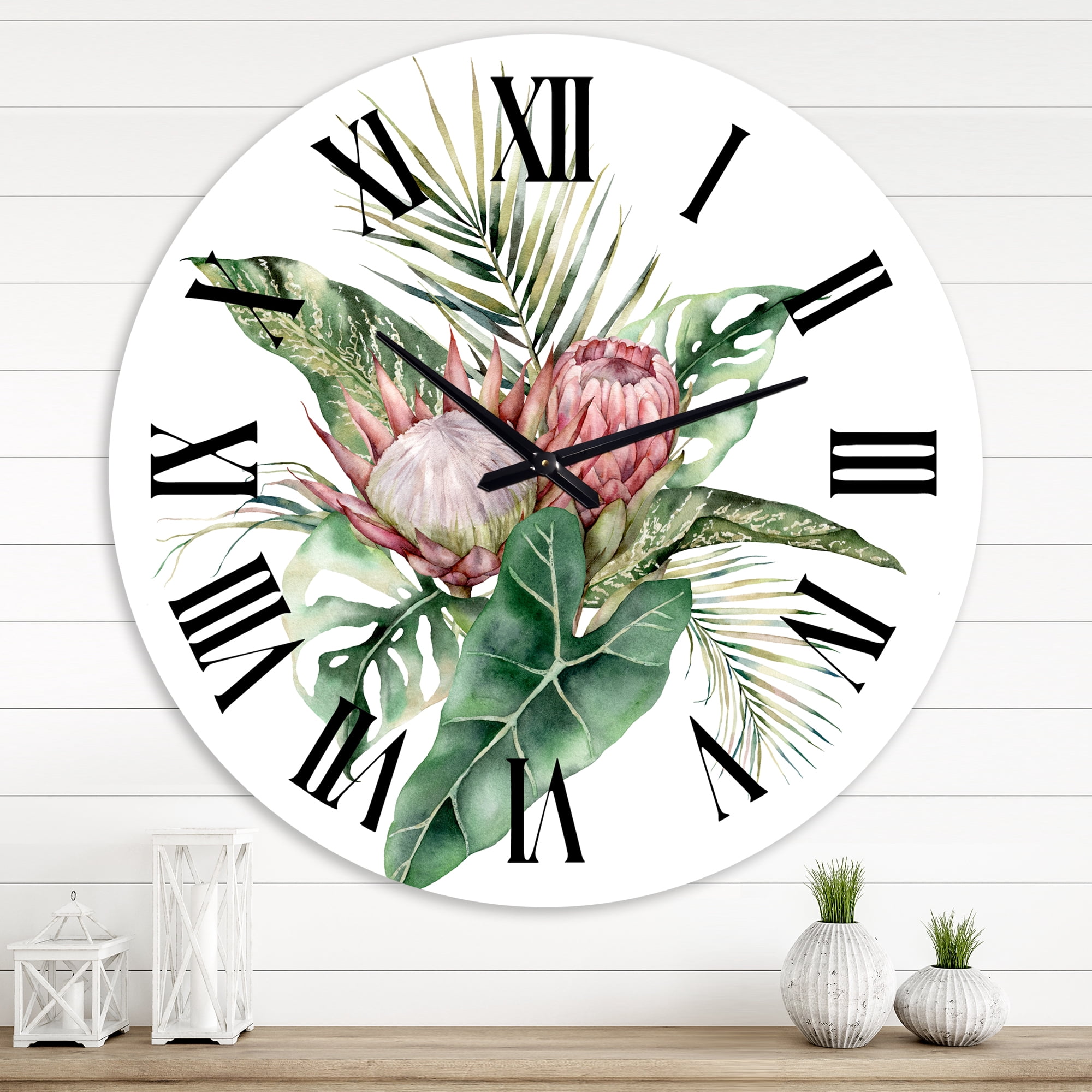 Designart 1 in Quartz Traditional Wall Clock