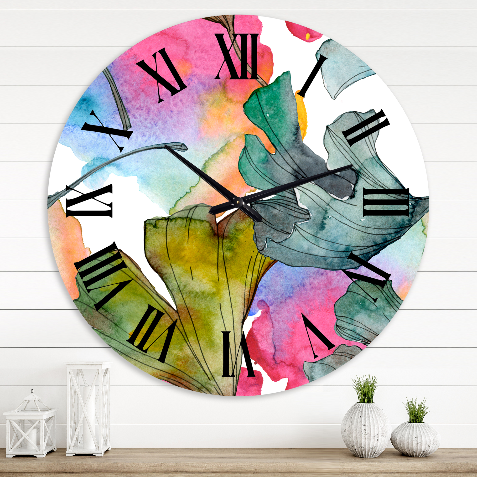 Designart 1 in Quartz Traditional Wall Clock