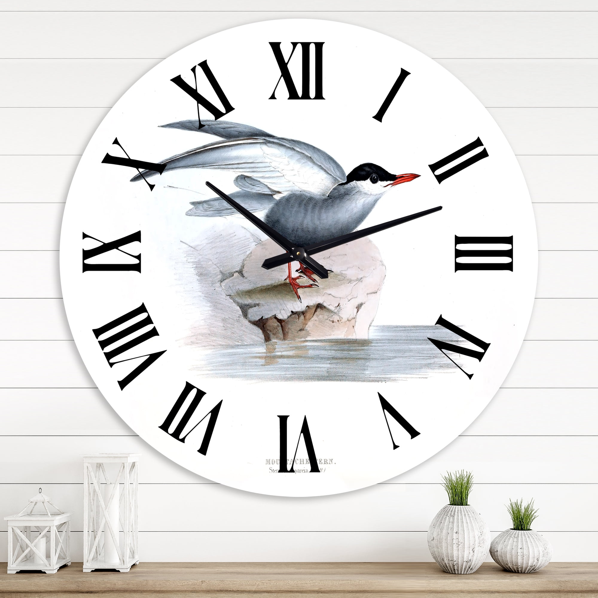 Designart 1 in Quartz Traditional Wall Clock