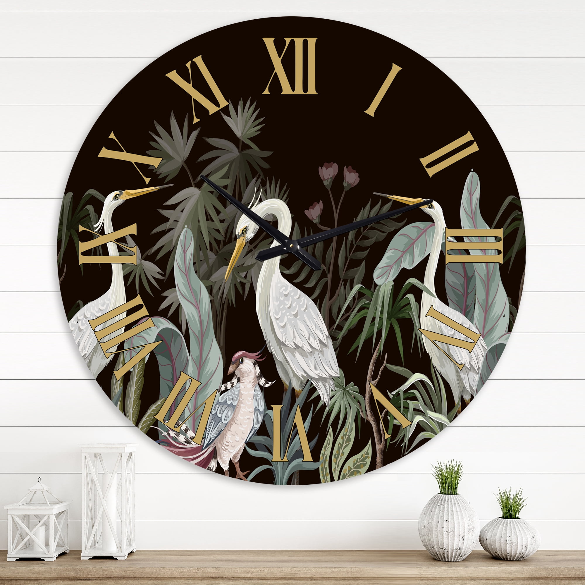 Designart 1 in Quartz Traditional Wall Clock