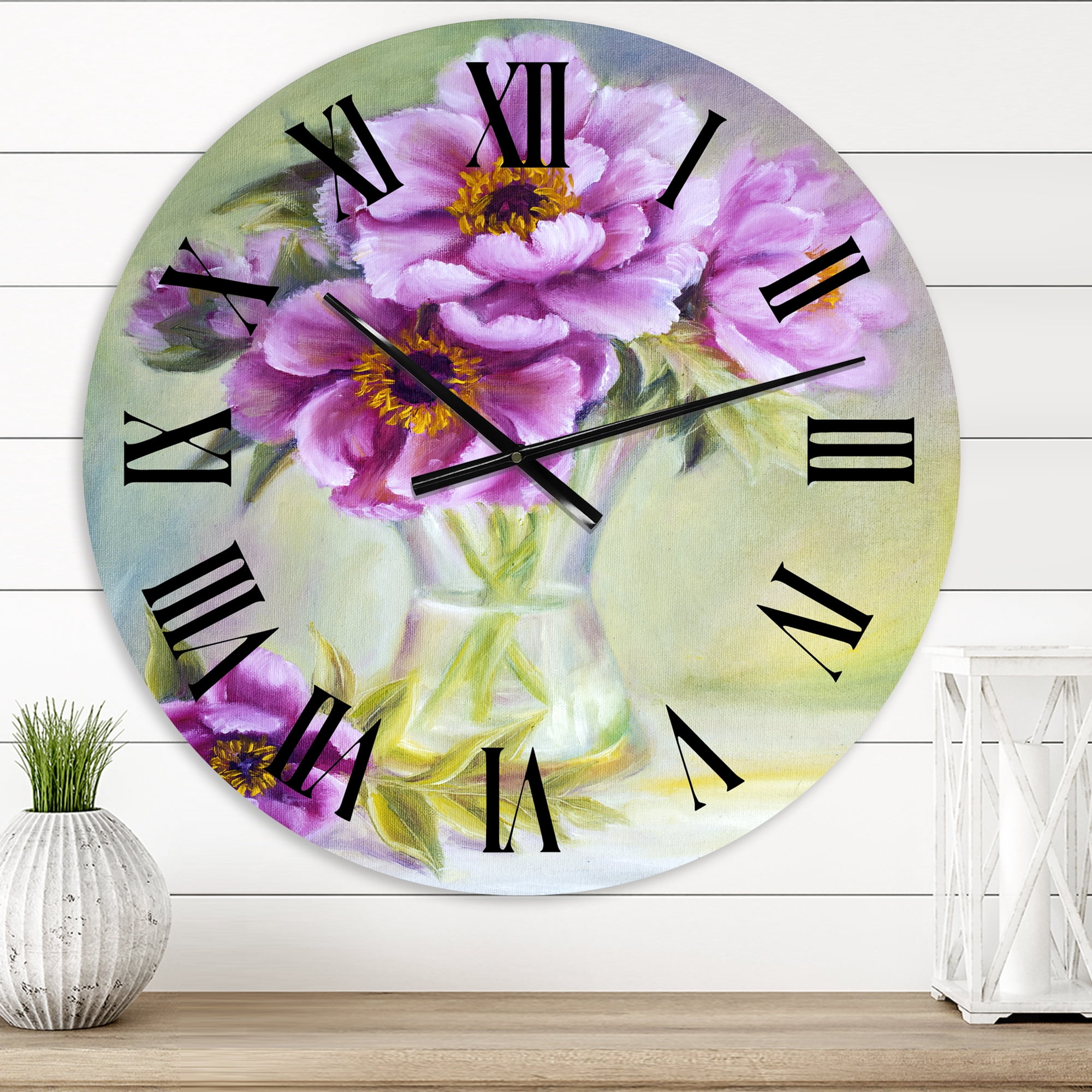 Designart 1 in Quartz Traditional Wall Clock