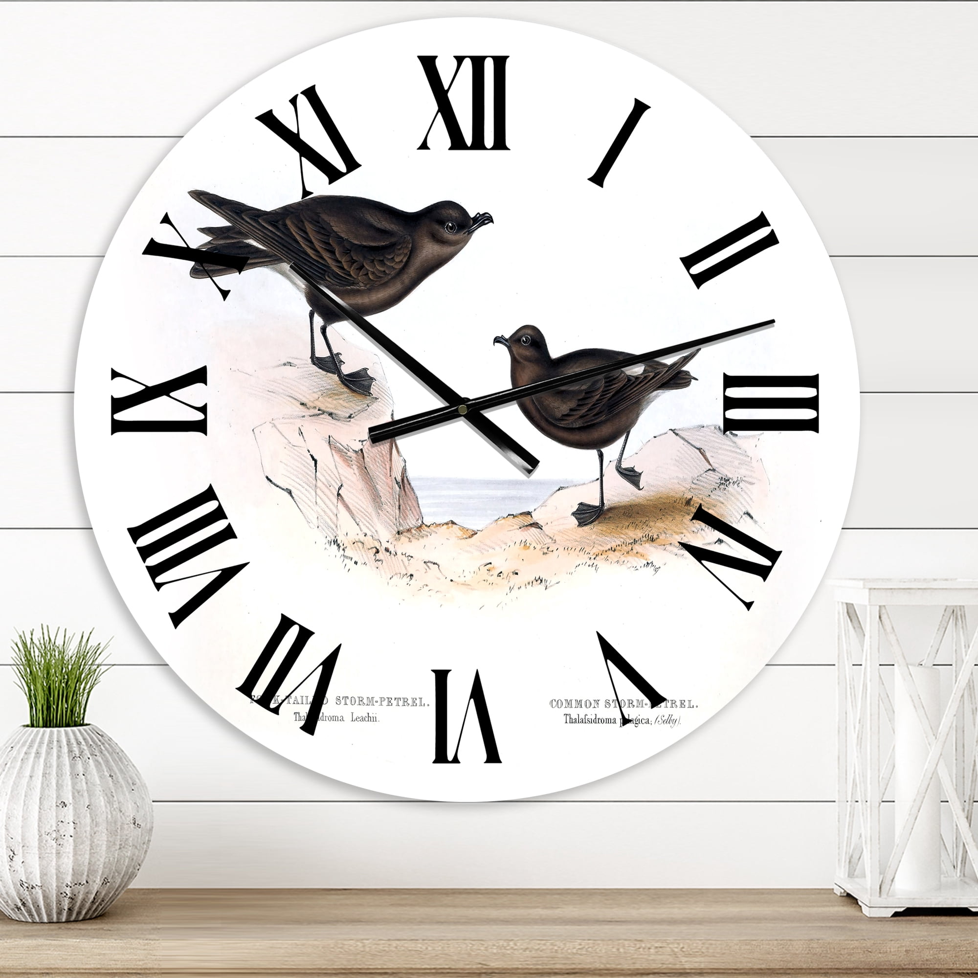 Designart 1 in Quartz Traditional Wall Clock