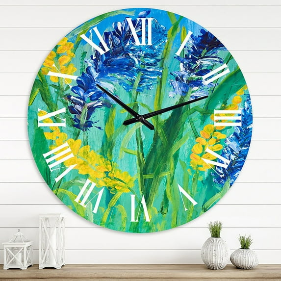 Designart 1 in Quartz Traditional Wall Clock