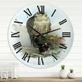 thumbnail image 1 of Designart 1 in Quartz Traditional Wall Clock, 1 of 5