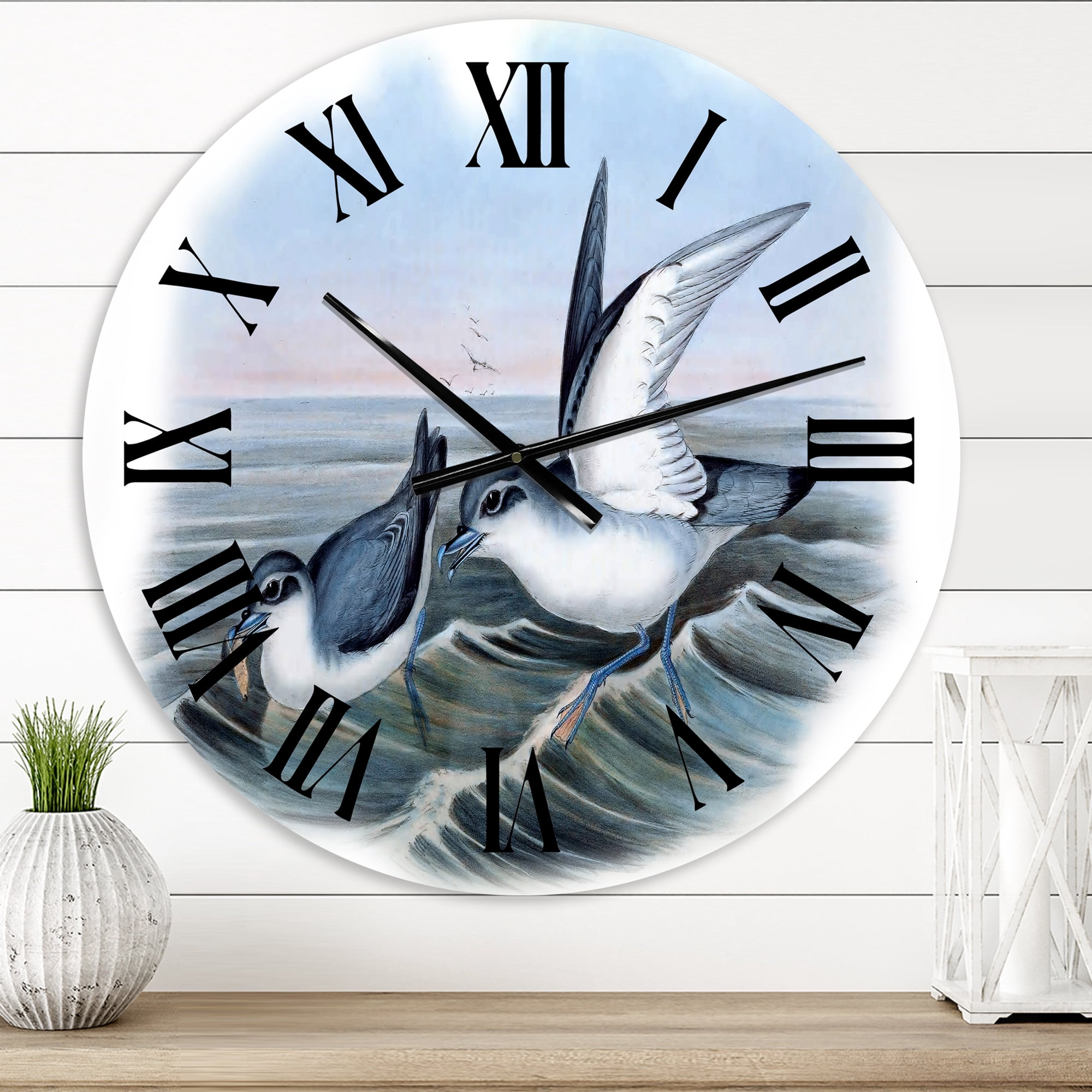 Designart 1 in Quartz Traditional Wall Clock