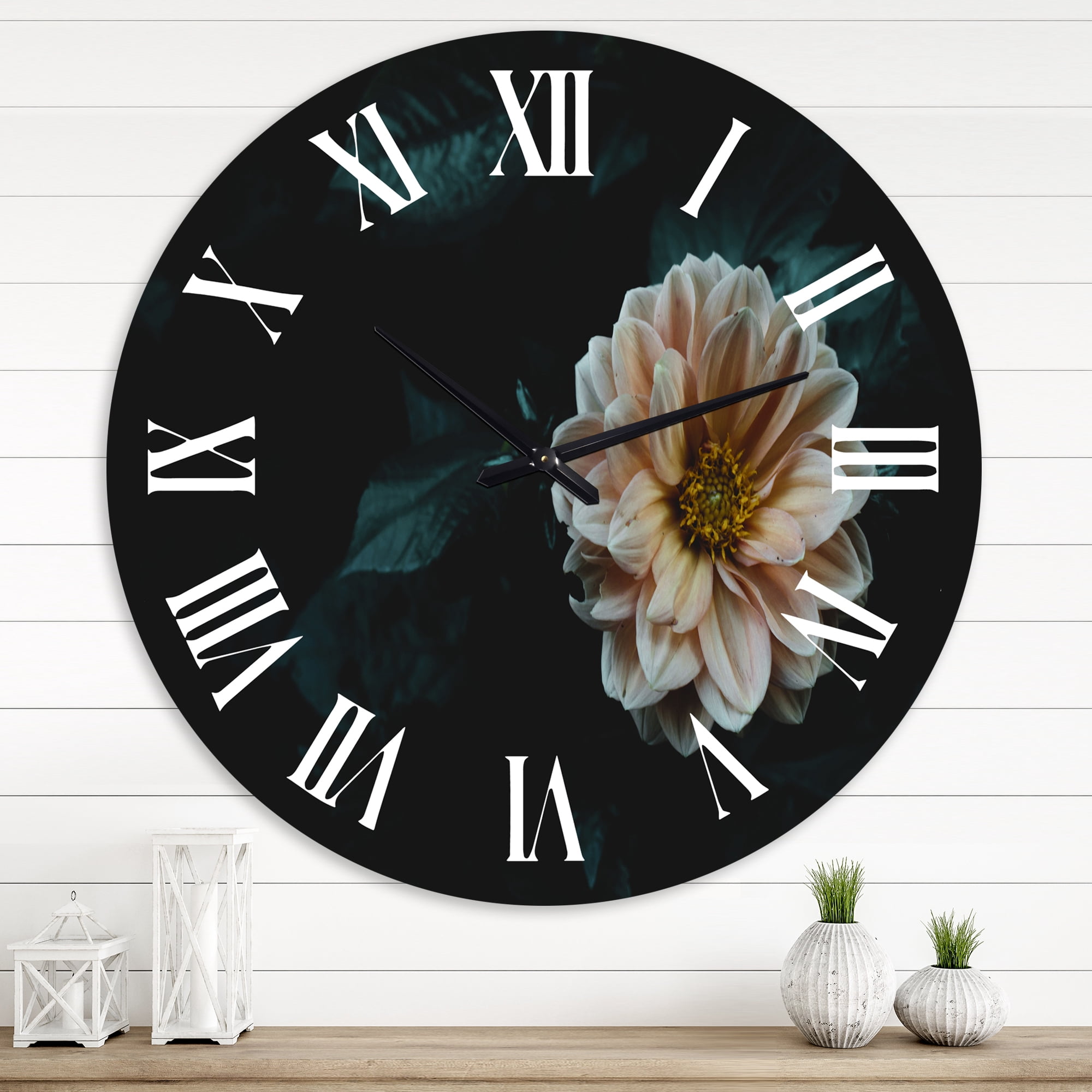 Designart 1 in Quartz Traditional Wall Clock