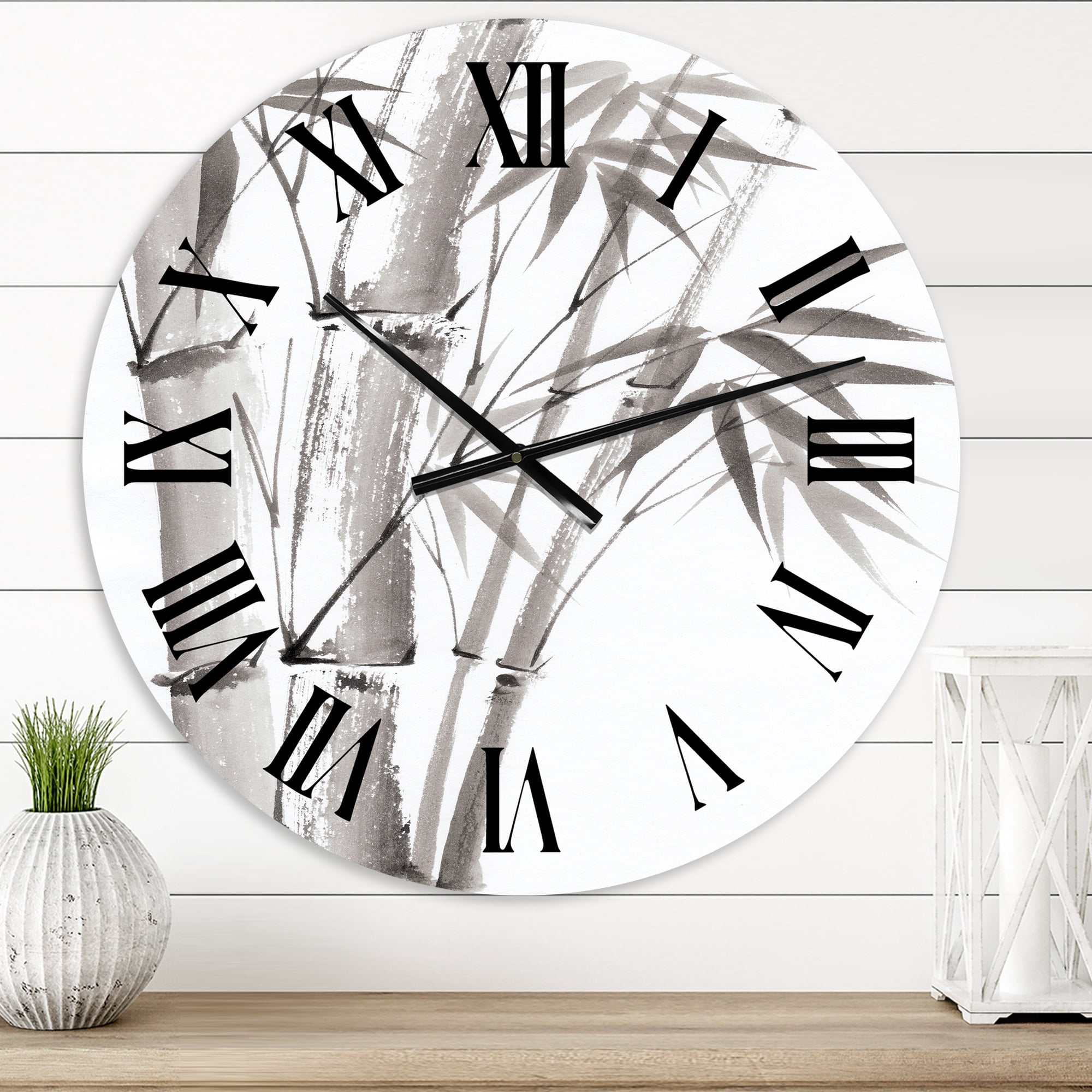 Designart 1 in Quartz Traditional Wall Clock