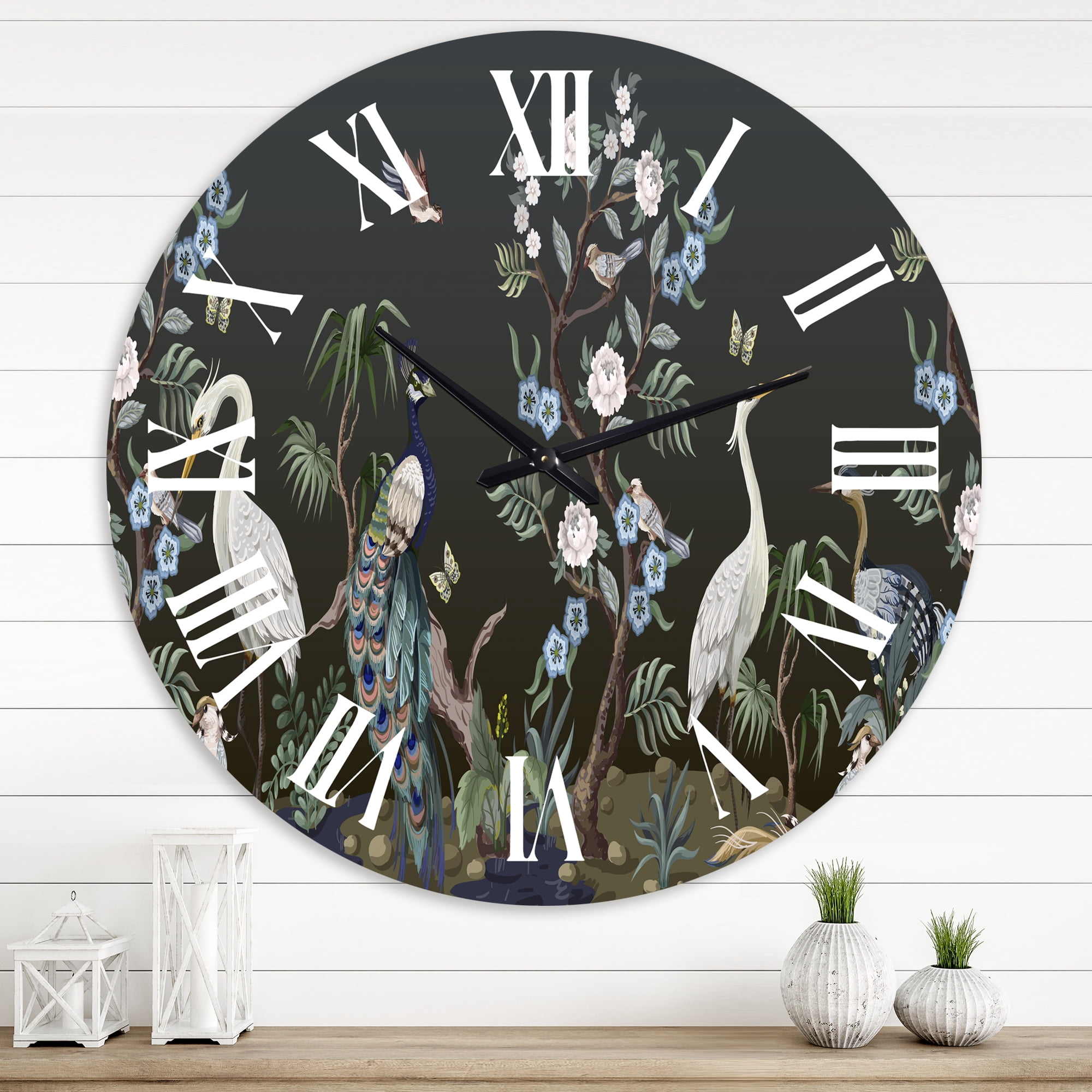Designart 1 in Quartz Traditional Wall Clock