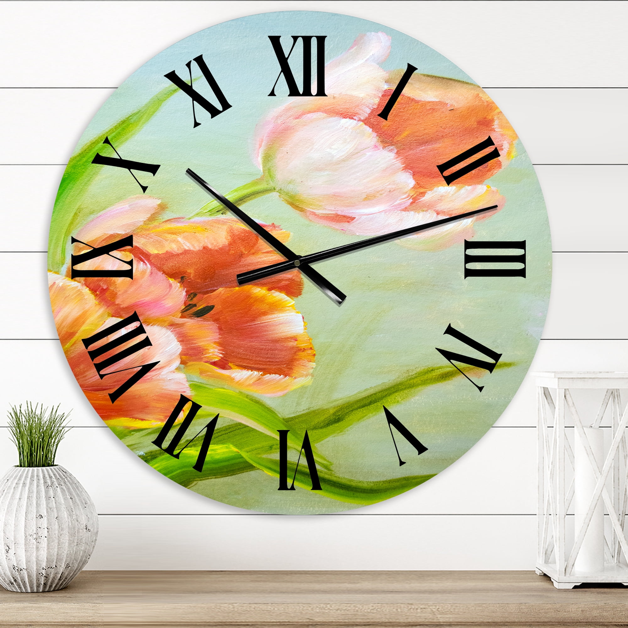 Designart 1 in Quartz Traditional Wall Clock