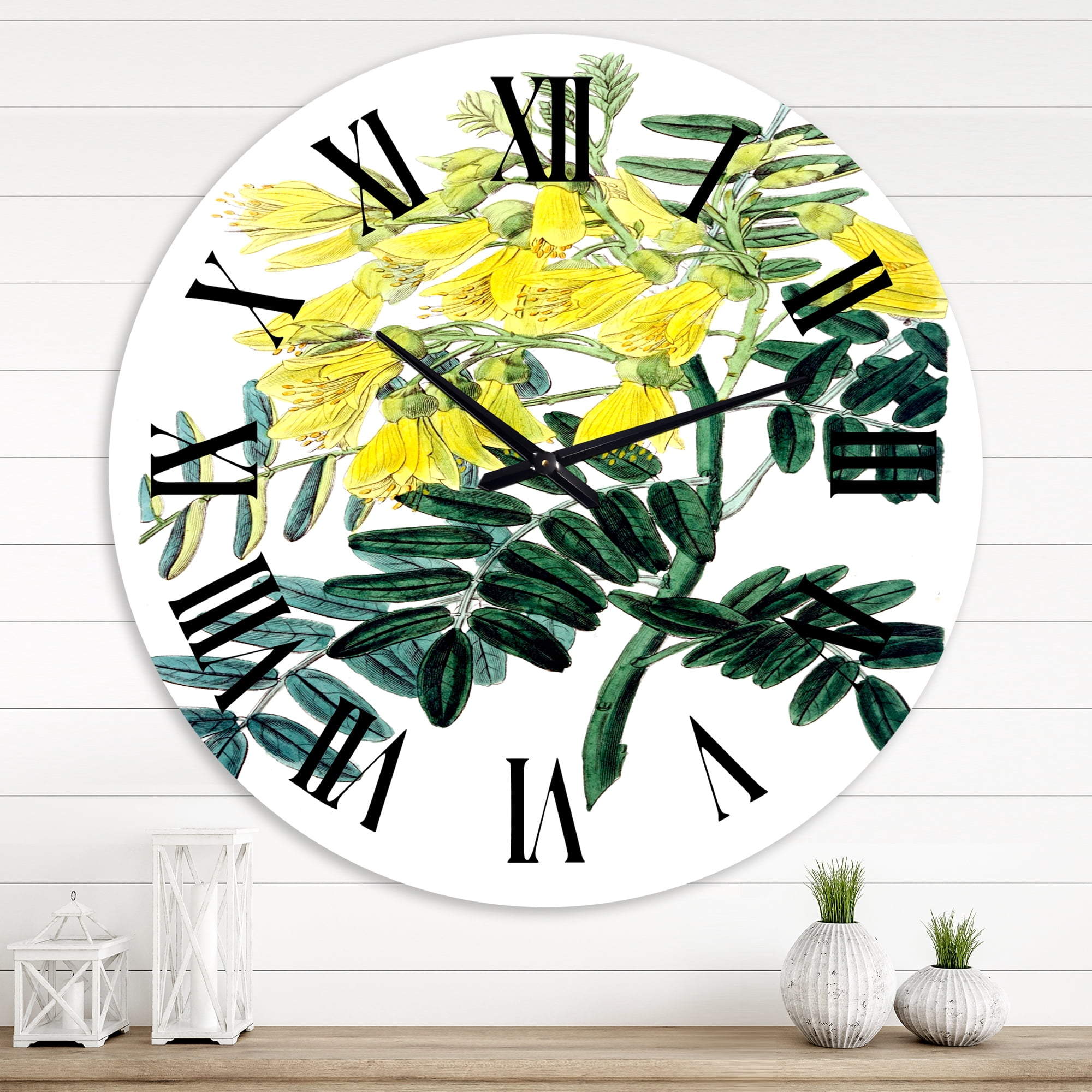 Designart 1 in Quartz Traditional Wall Clock