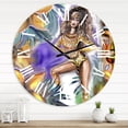 thumbnail image 1 of Designart 1 in Quartz Traditional Wall Clock, 1 of 5