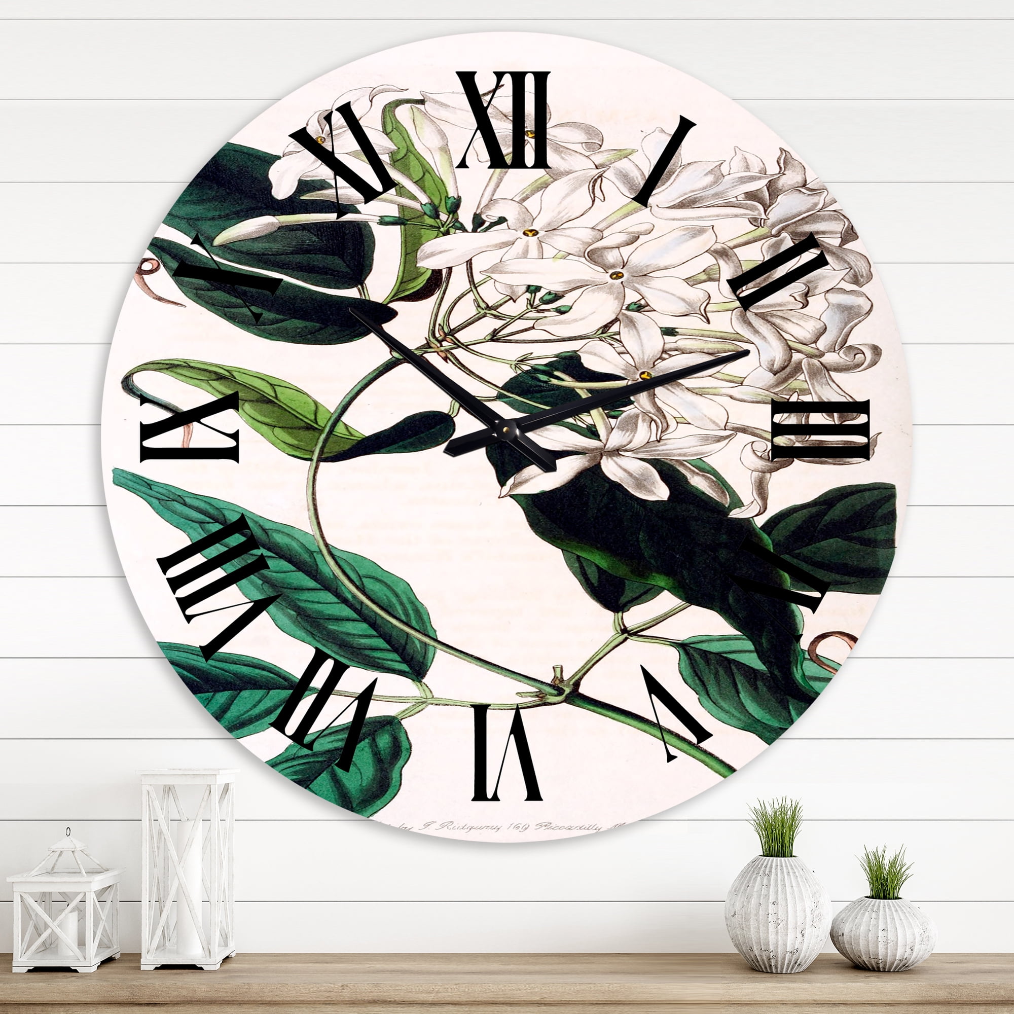Designart 1 in Quartz Traditional Wall Clock