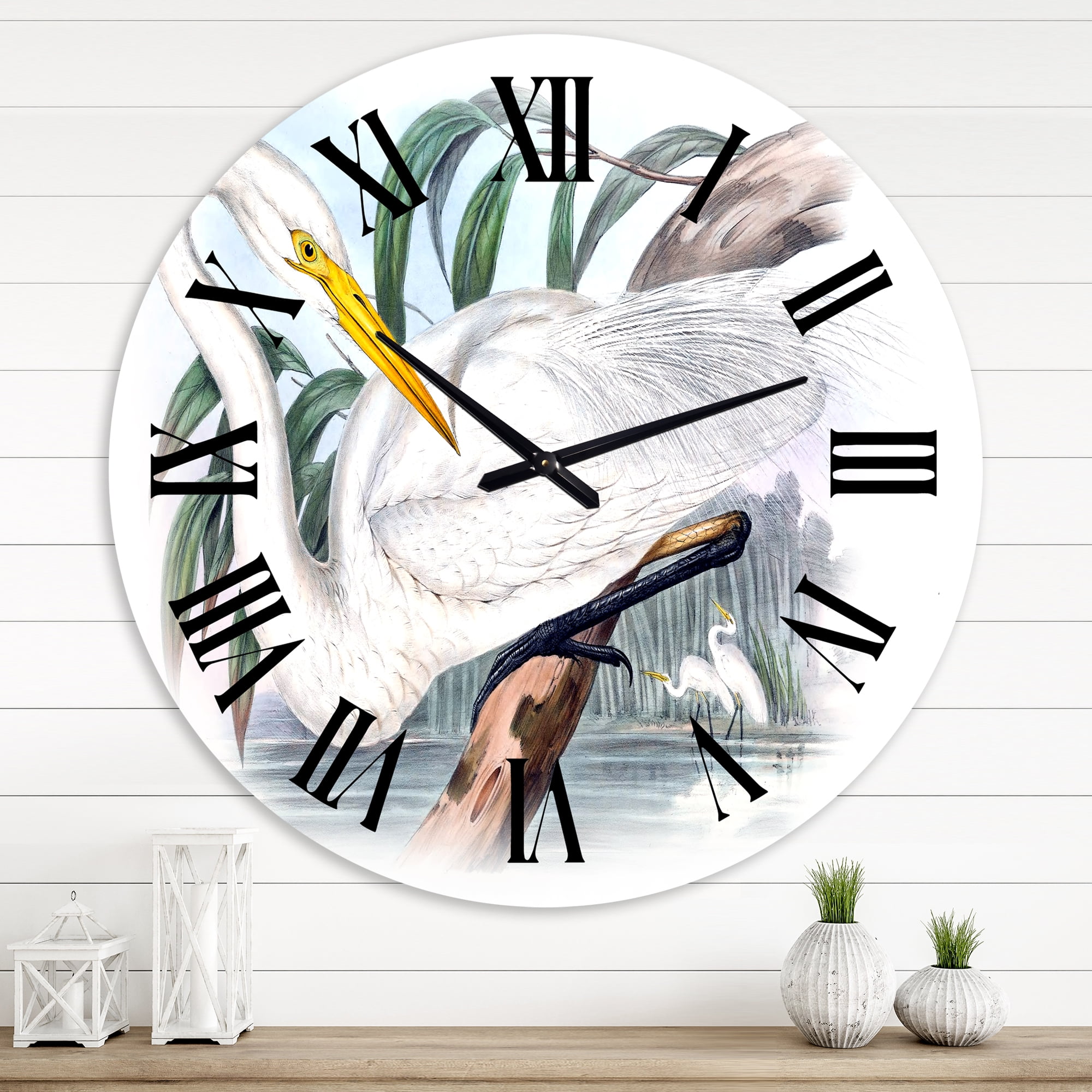 Designart 1 in Quartz Traditional Wall Clock