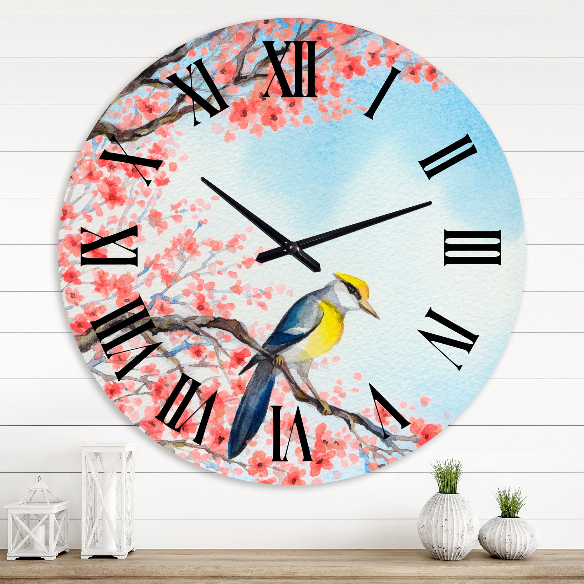 Designart 1 in Quartz Traditional Wall Clock