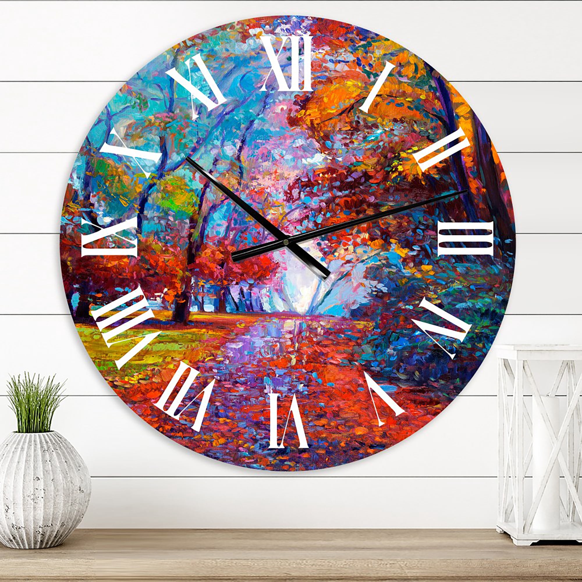 Designart 1 in Quartz Traditional Wall Clock
