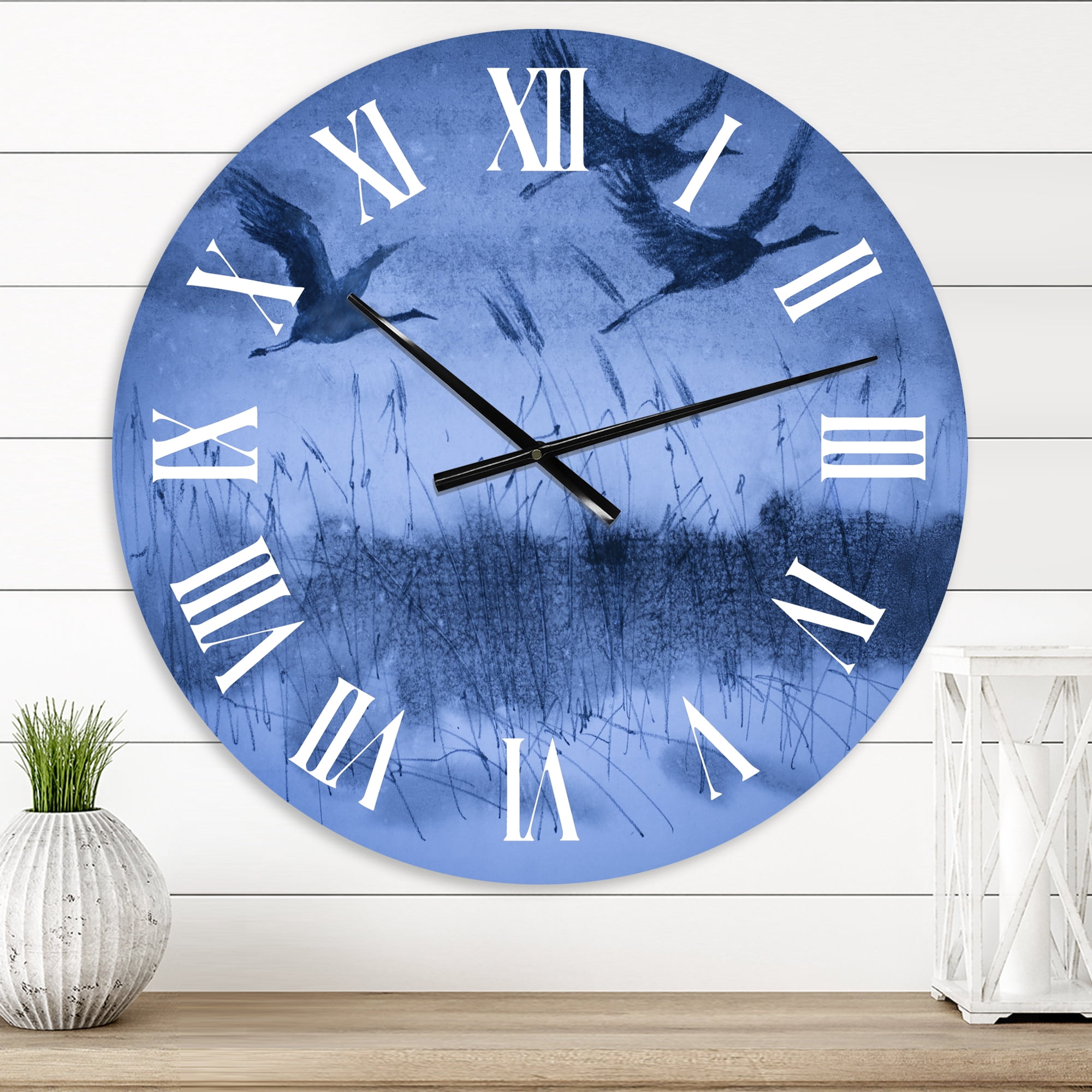 Designart 1 in Quartz Traditional Wall Clock
