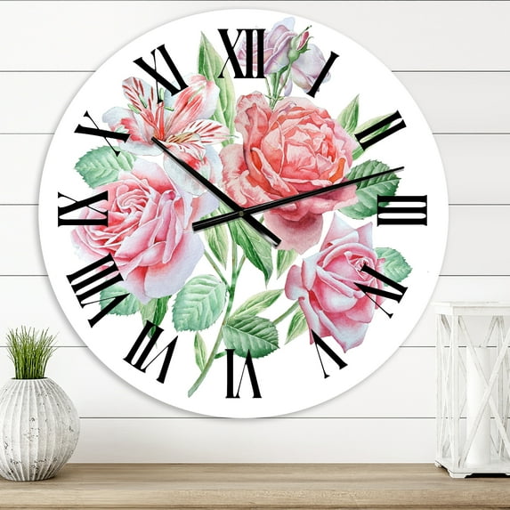 Designart 1 in Quartz Traditional Wall Clock