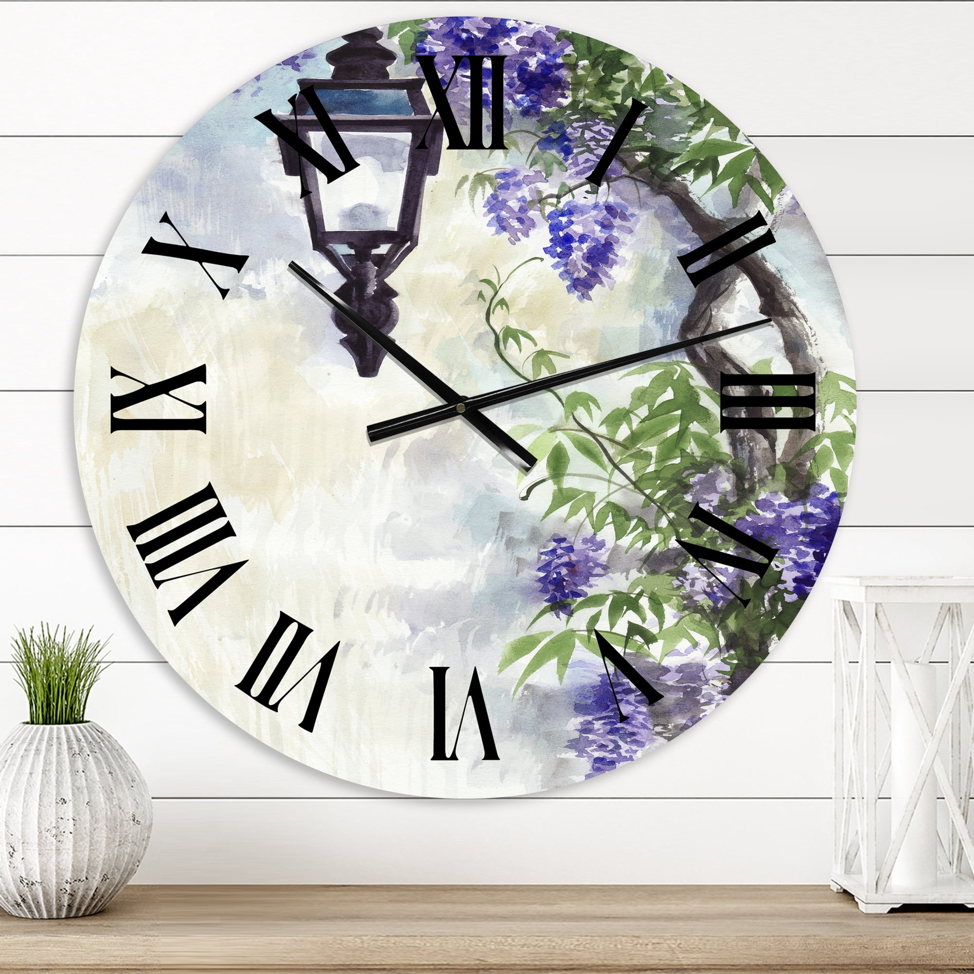 Designart 1 in Quartz Traditional Wall Clock