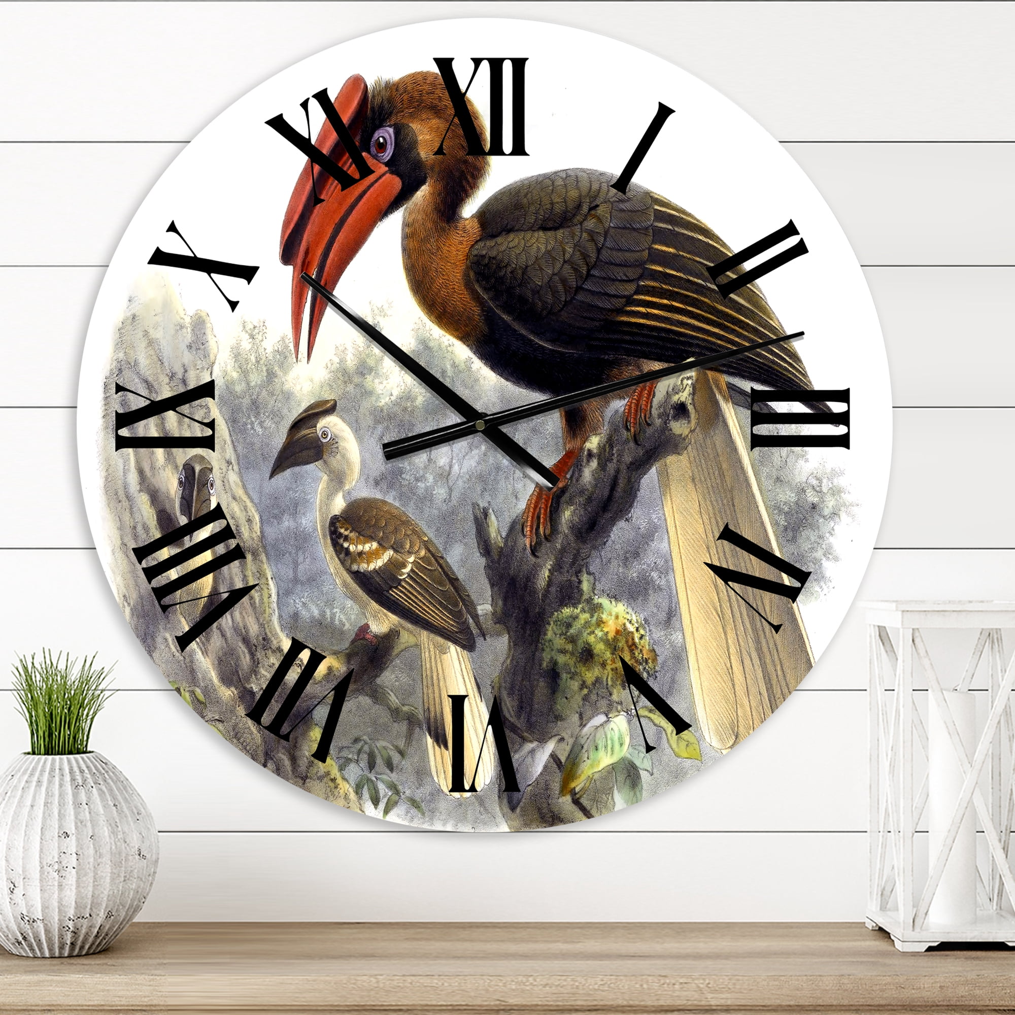 Designart 1 in Quartz Traditional Wall Clock